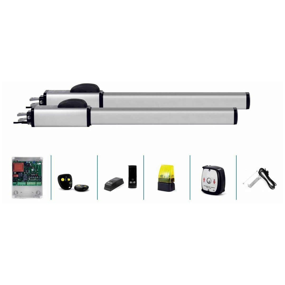 KIT PER CANCELLI A BATTENTE NORTON KIT MINI BATHY 270 BC - 2 ANTE AUTOMAZIONE