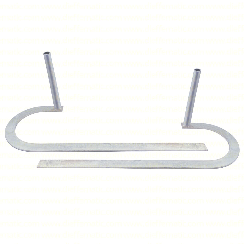 COPPIA BRACCI CURVI PER 2 MOTORI PORTA BASCULANTE GARAGE BASIC 09 ROCKET