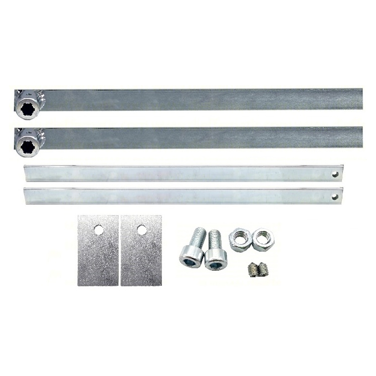 KIT A BRACCI DRITTI CON ACCESSORI PER 2 MOTORI BIMOTORE PER BAZER