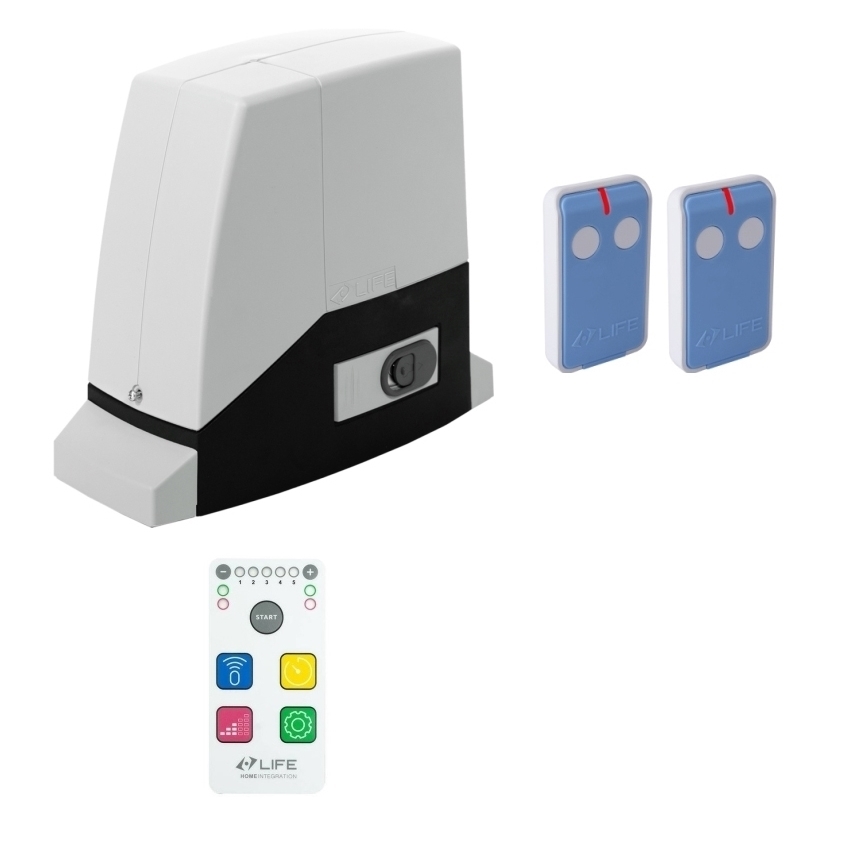 KIT PER CANCELLO SCORREVOLE LIFE SETUP AC15R DL EASY 1KE0230000 AUTOMAZIONE