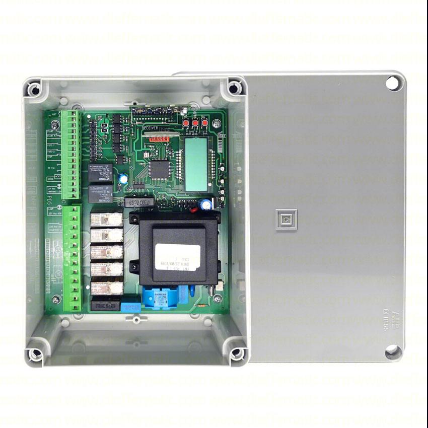 CENTRALINA SUPER ECONOMICA BATTENTE 2 ANTE V2 ELETTRONICA CON BOX 230V