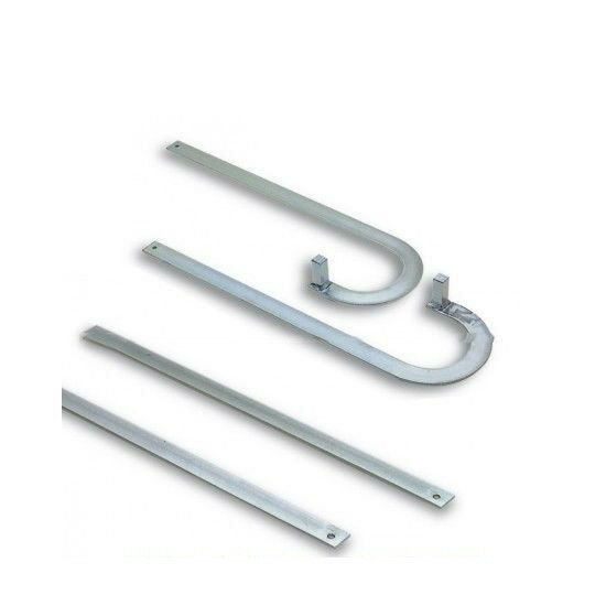 COPPIA DI BRACCI CURVI TELESCOPICI STANDARD NICE TNA6 PER TENKIT