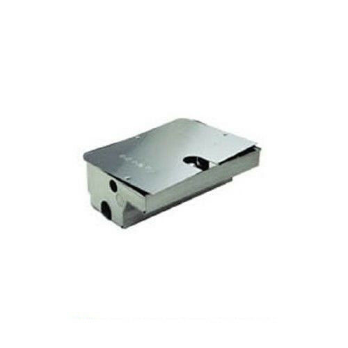 ROLLER BOX INOX CASSETTA DI FONDAZIONE IN ACCIAIO COPERCHIO GENIUS 58P0052
