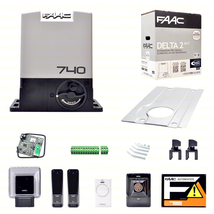 DELTA 2 KIT STARTBOX FAAC 10563093 RICAMBIO ORIGINALE GARANZIA AUTOMAZIONE NUOVO