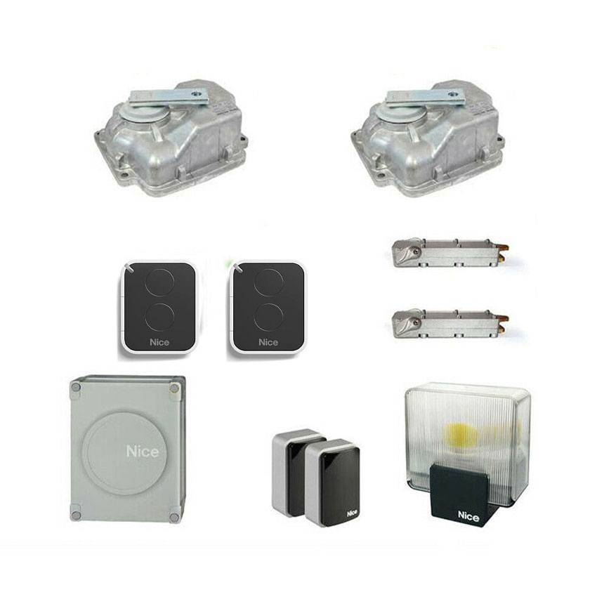 KIT SET NICE CANCELLO A BATTENTE ME3024 MFAB3024 3M M-FAB 24 INTERRATO INTERRATI