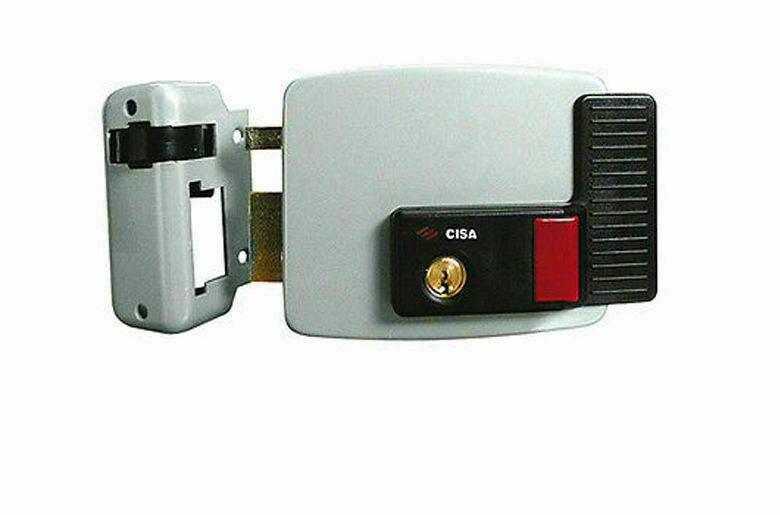 SERRATURE SERRATURA ELETTRICA DA APPLICARE CISA 50 mm SX 1 12V 11731 IN FERRO
