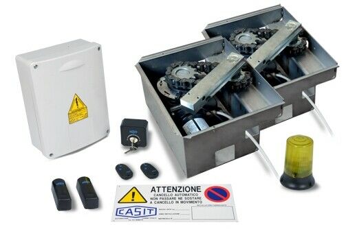 Kit Per Cancelli A Battente 2 Ante 90° Casit Kit Int4irr K/0061 Automazione