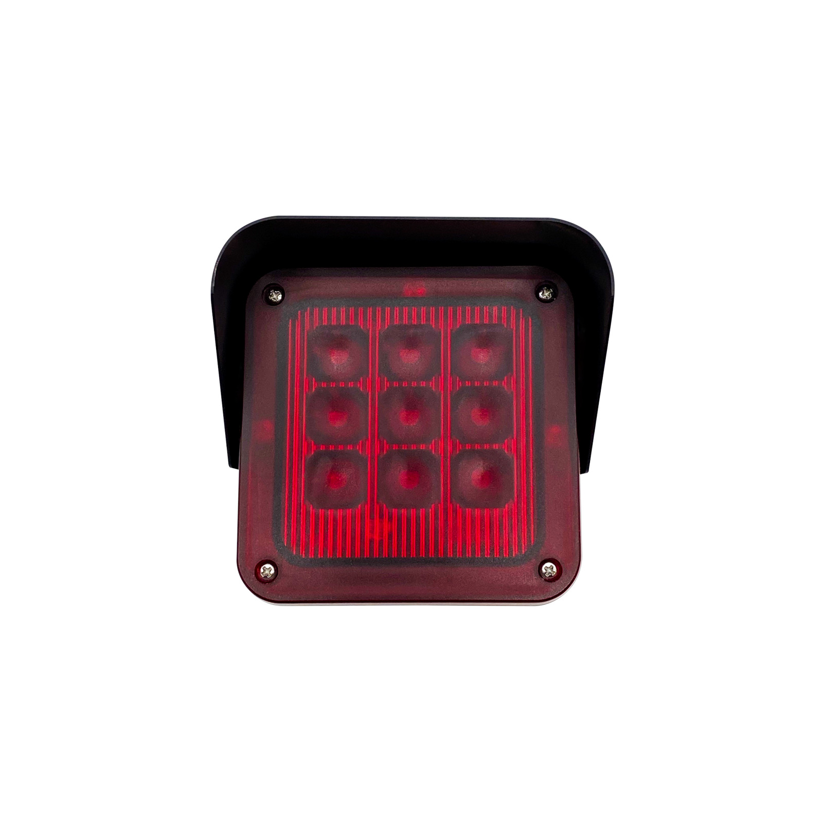 SEMAFORO 1 LUCE ROSSO 12/24V VDS SEM-1 550/3040 AUTOMAZIONE AUTOMATISMI GARANZIA