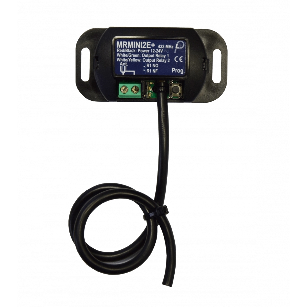 Ricevitore 2 Canali, 433.920 Mhz, 1000 Codici, Ip50, 2 Comuni