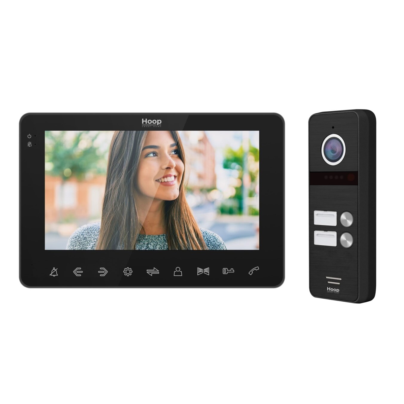 DPLUS KIT VIDEOCITOFONO MONITOR INTERNO + UNITÀ ESTERNA KIT1_TAG7WIFIB