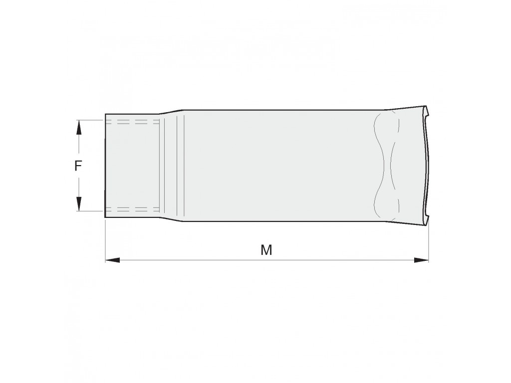 Manicotto M24 Zincato Per Art. 431C.24 Fac 431C.24M