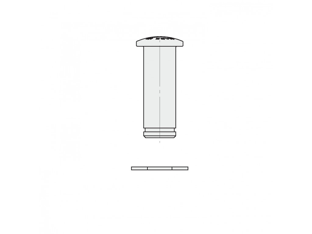 Perno Con Seeger Per Art. 300.22 Fac 51.Ps Rc1202.B22