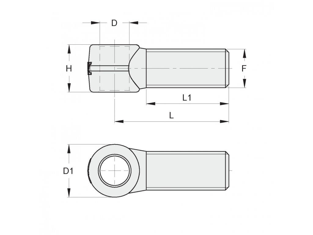 Vite Ad Occhio M27 Per Art. 300.27 Zincata Fac Rc1301.C27