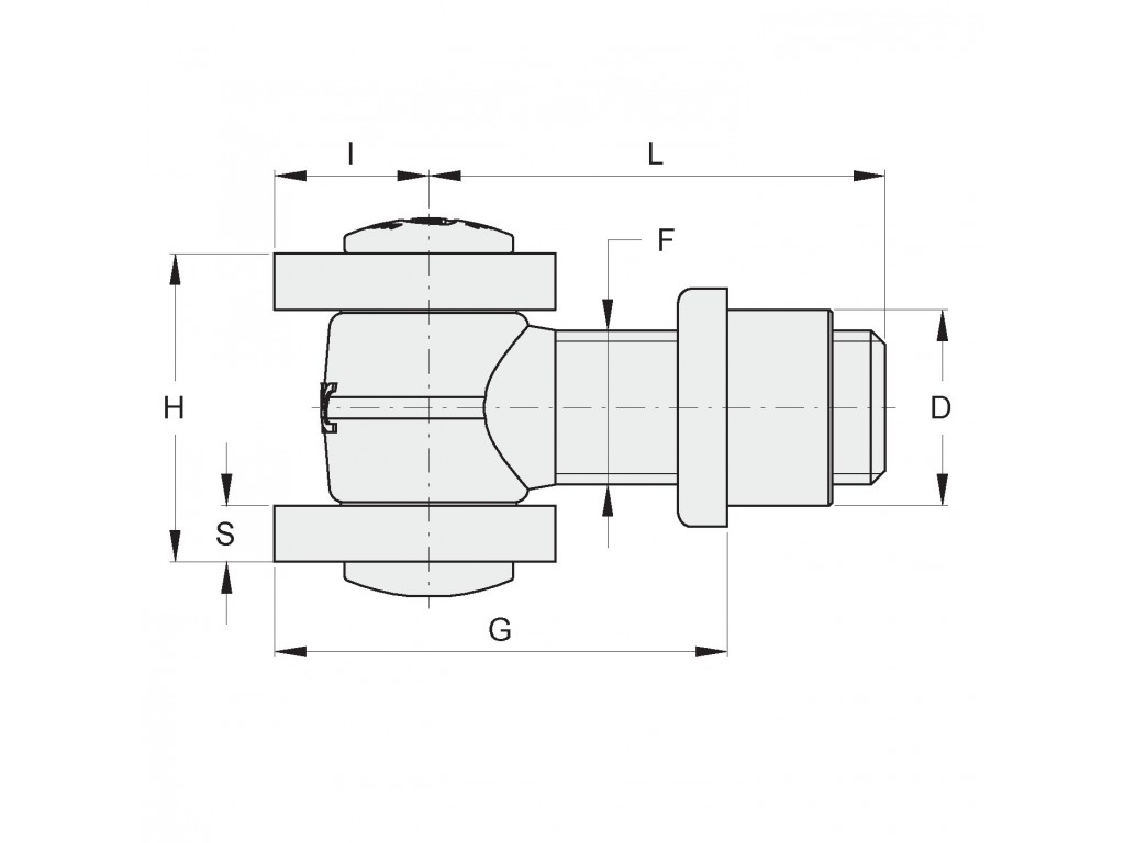 Cardine M18 A Saldare Zincato Fac 432 Vc1101.A18