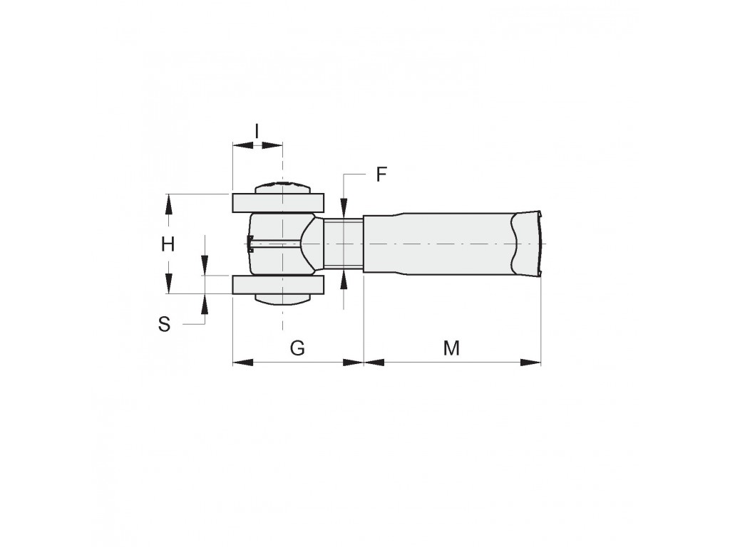 Cardine M22 A Muro Zincato Fac 434 Vc1102.A22 Automazione