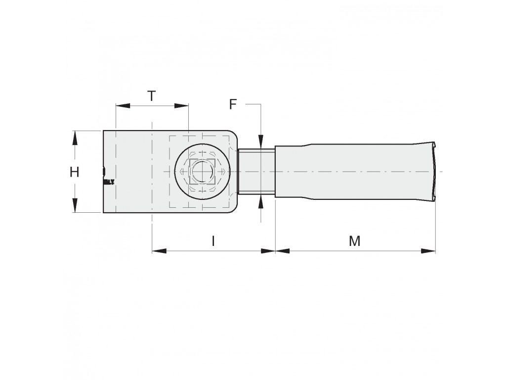 Cardine A Fascia Da Muro Con Manicotto M27 Fac 243M.27