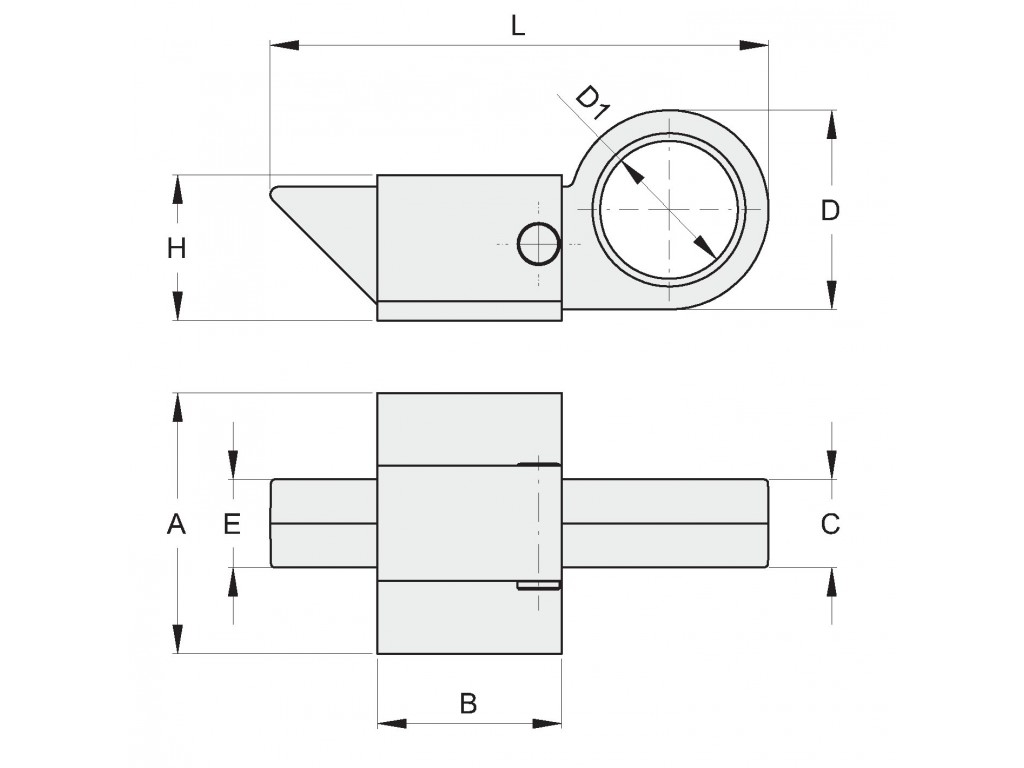 Cricchetto Grande 40X75 Mm Fac 266 Vl0540.002.L Automazione