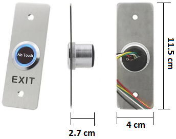 Infrarosso Elegante A Sfioramento Per Apertura Porte