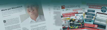 Screenshots Interview Österreichische Bauzeitung Ausgabe Nr. 6 mit Alexander Höss