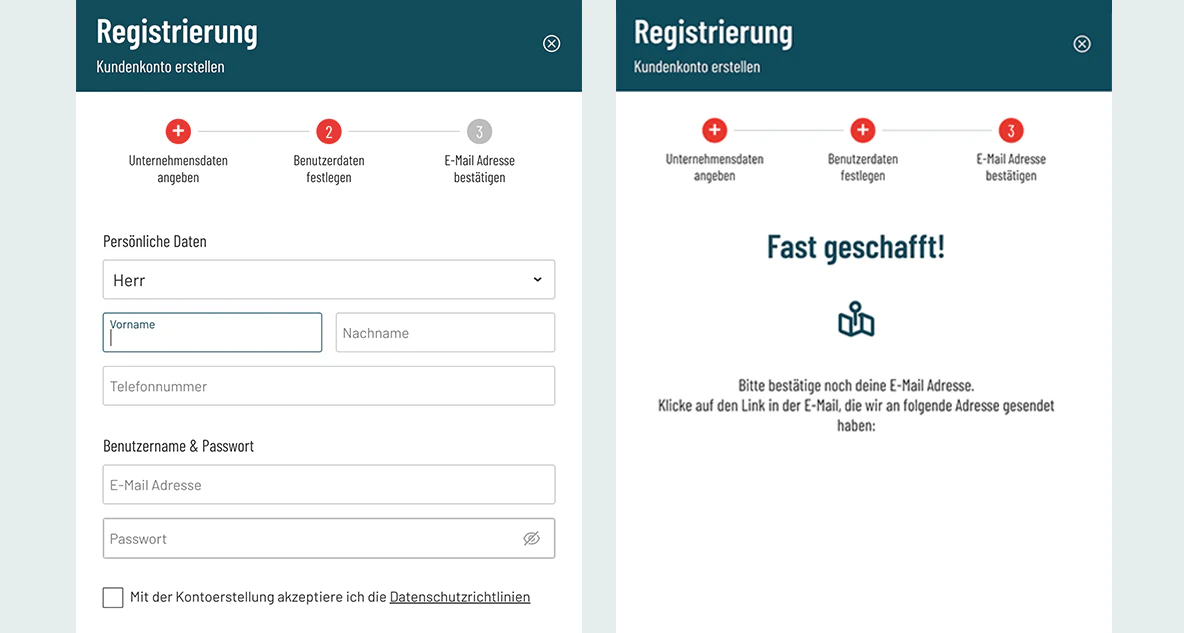 einfache registrierung bei digando.com schrittweise erklärt