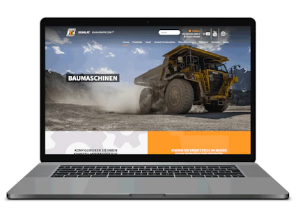 notebook mit kuhn baumaschinen österreich website