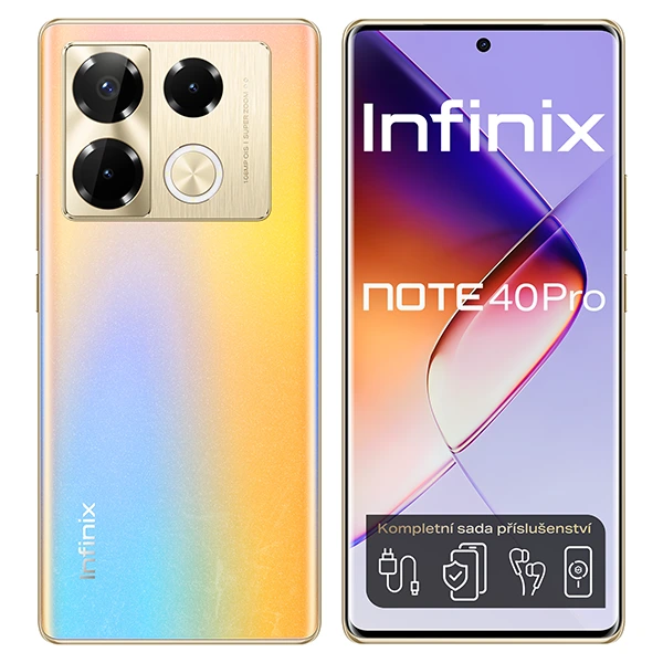 Infinix uvádí na český trh Note 40 a Note 40 Pro s velkým 108MPx snímačem