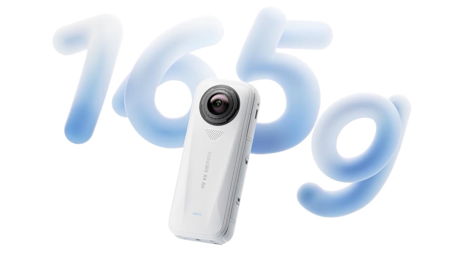 Kamera Insta360 X4 Air přináší 8K 360° video a 1/1,8” čipy