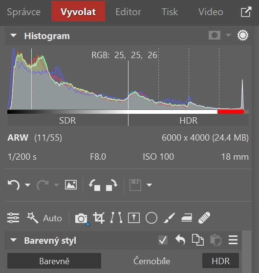 Jarní aktualizace Zoner Photo Studia X přináší práci s HDR a podporu WEBP