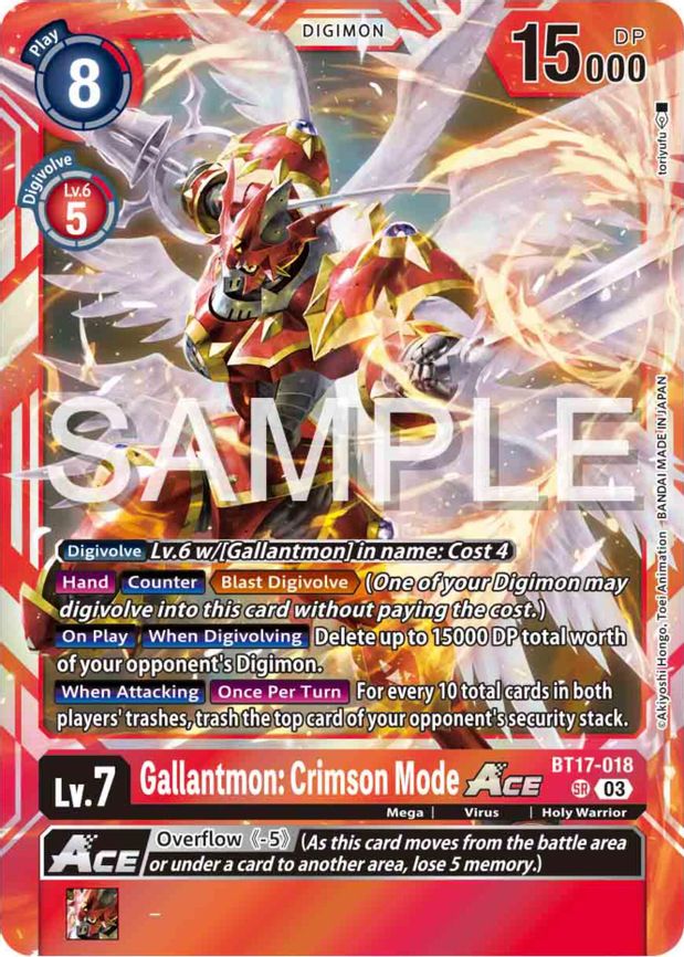 Gallantmon: Crimson Mode ACE