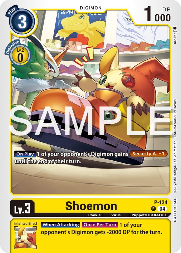 Shoemon (Digimon Liberator Promotion Pack)