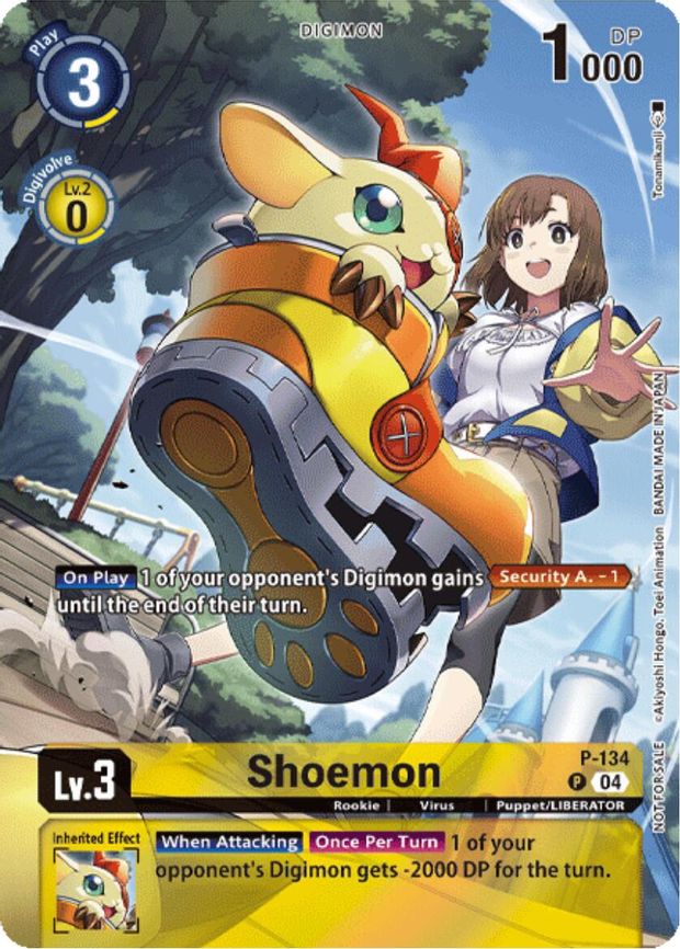 Shoemon (Digimon Liberator Promotion) (Textured)