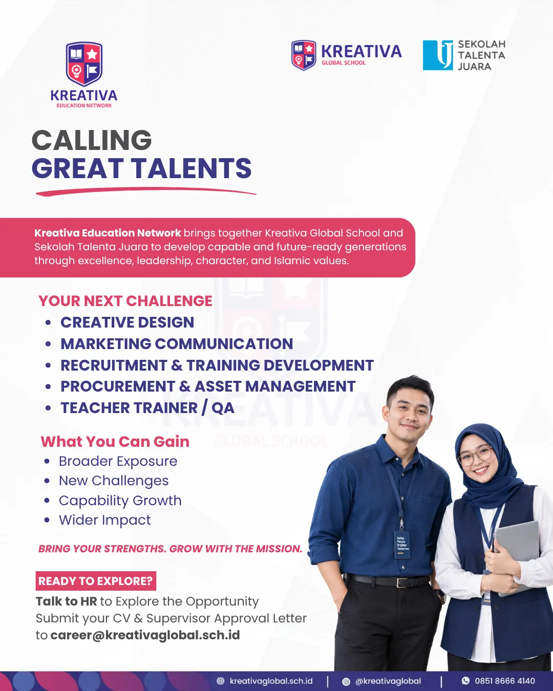 Poster Lowongan Marketing Communication