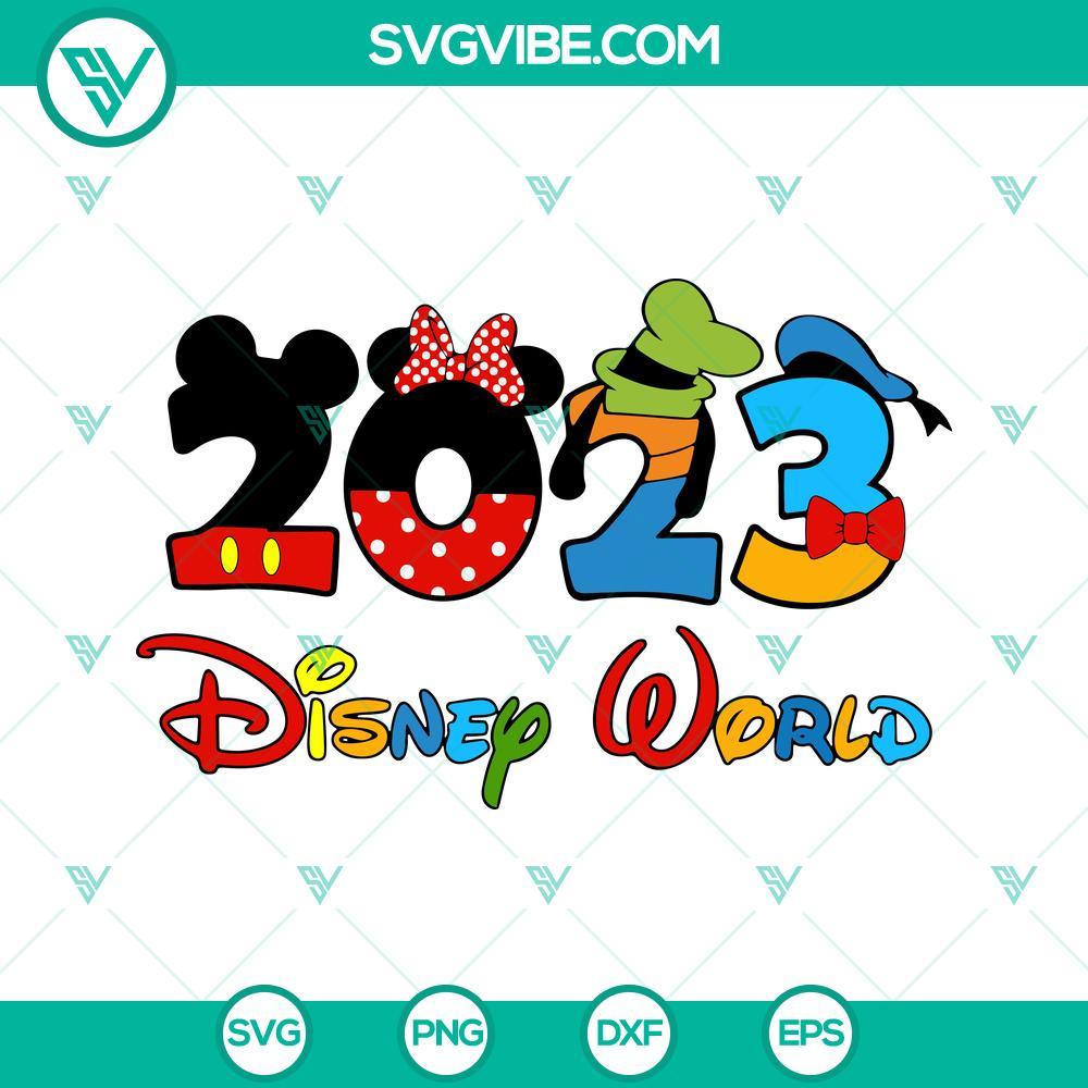 disney world 2023 svg disney family trip svg disneyworld 2023 svg disney vacation svg png dxf eps 6 mockup