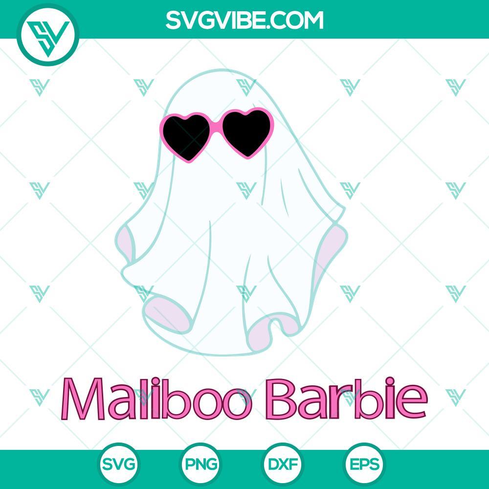 maliboo barbie ghost svg barbie halloween svg png dxf eps files 1 mockup