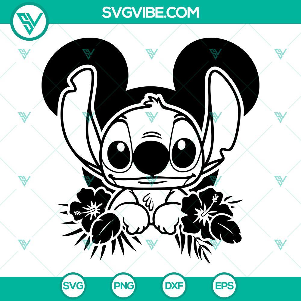 stitch mouse ears svg ohana svg disney lilo and stitch svg png dxf eps 5 mockup