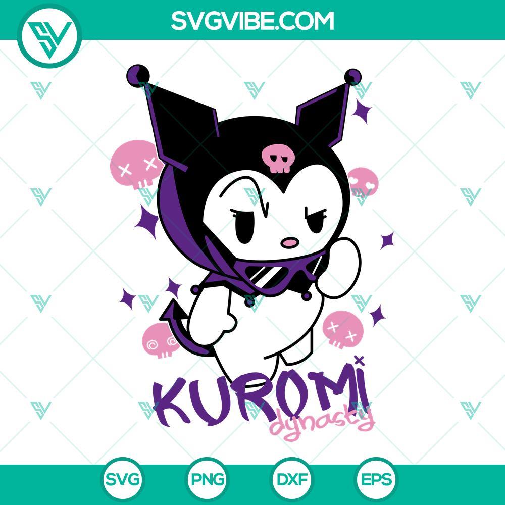 kuromi dynasty svg my melody svg rabbits svg hello kitty svg png dxf eps 6 mockup