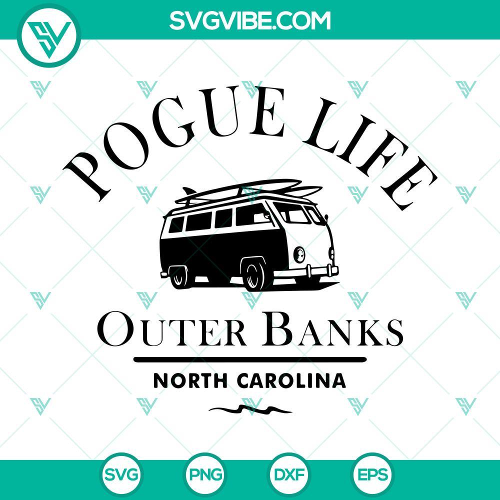 outer banks pogue life svg north carolina svg paradise on earth svg png dxf eps digital download 2 mockup