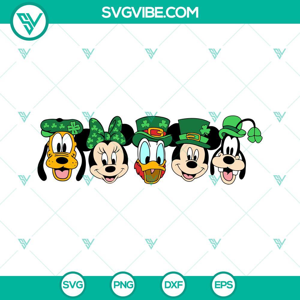 mickey and friends st patricks day svg disney st patricks day svg png dxf eps download 10 mockup