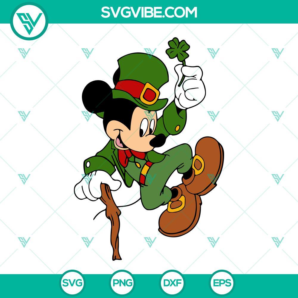 mickey and friends st patricks day svg bundle minnie svg donald svg disney st patricks day svg png dxf eps files 1 mockup