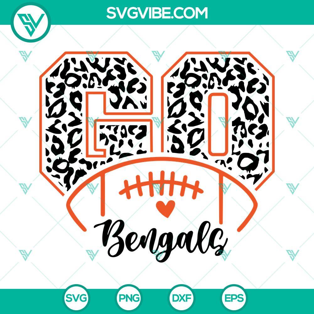 go bengals leopard svg cincinnati bengals svg american football team svg 2 mockup