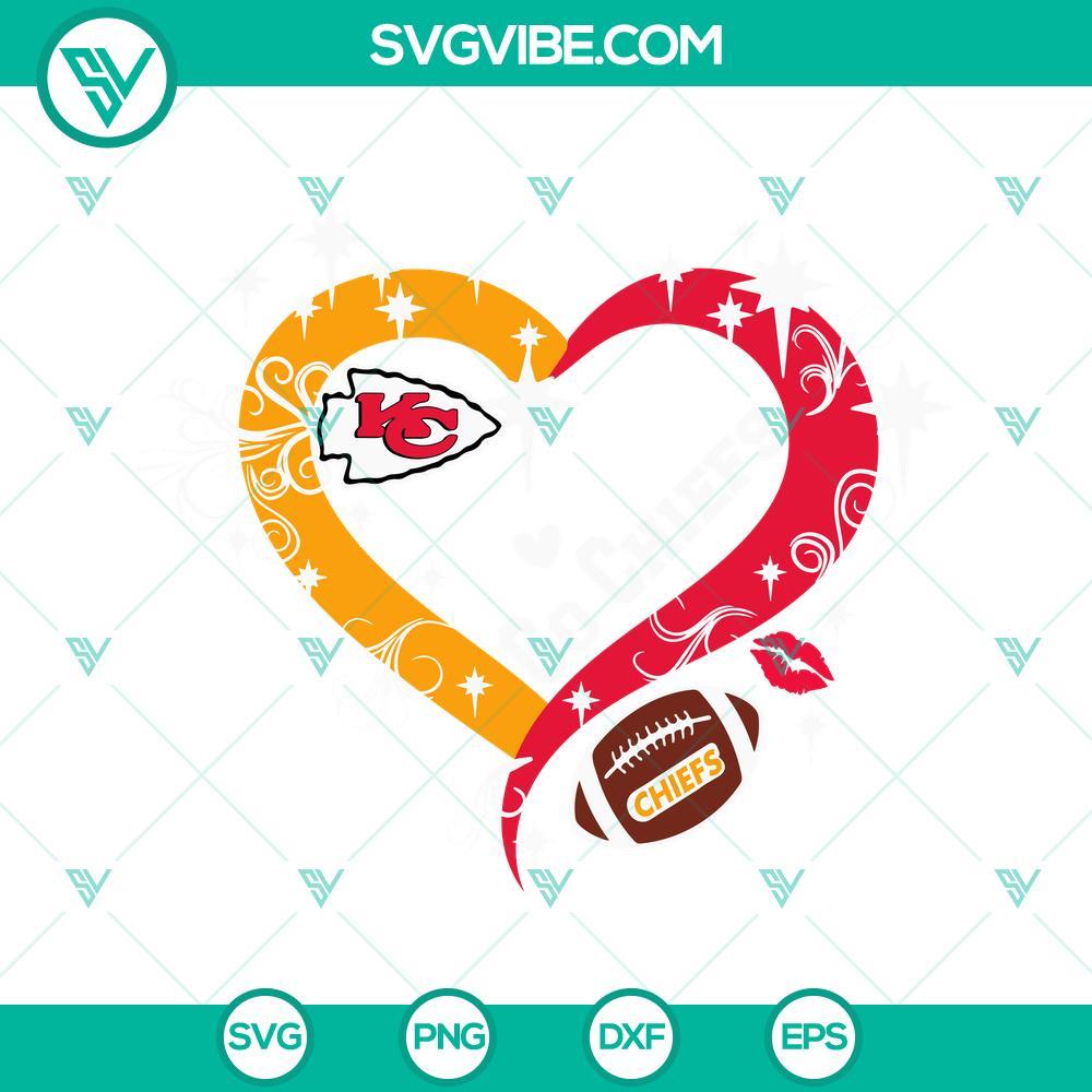 go chiefs svg kansas city chiefs slogan svg chiefs football heart svg png dxf eps cut files 7 mockup