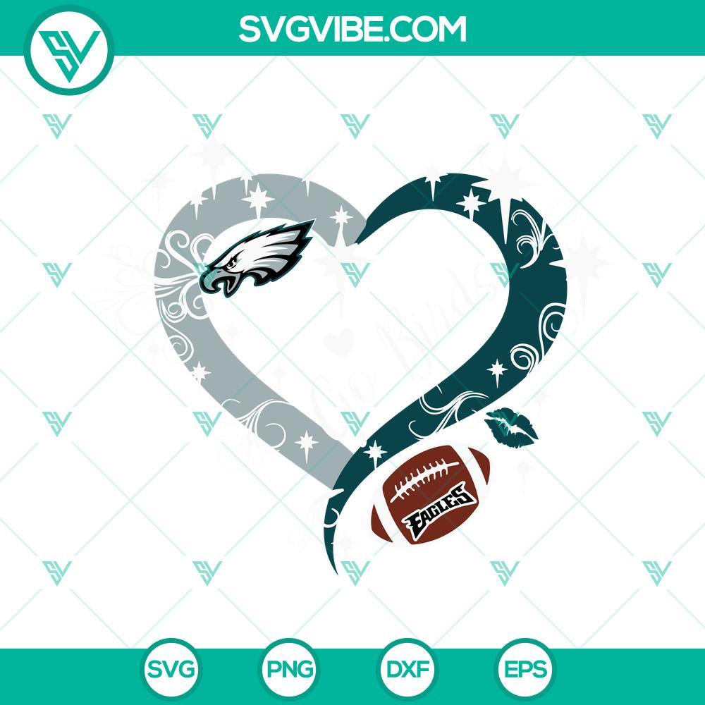 go birds svg philadelphia eagles slogan svg eagles football heart svg png dxf eps 2 mockup