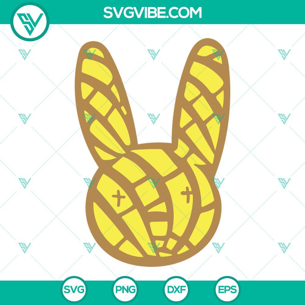 easter bad bunny svg hip hop benito svg un pascua sin ti svg png dxf eps digital download 1 mockup