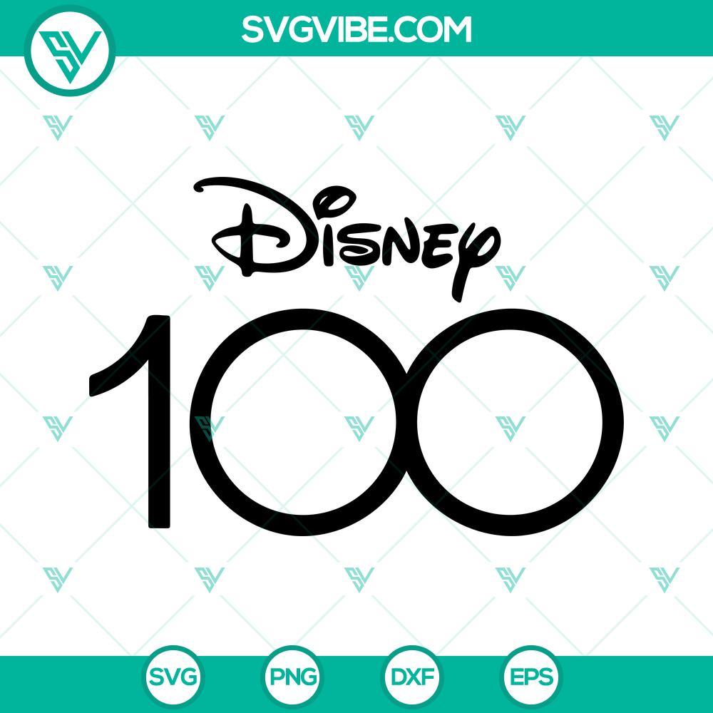 disney 100 years of wonder svg bundle disney 2023 svg disneyland park svg png dxf eps cut files 1 mockup