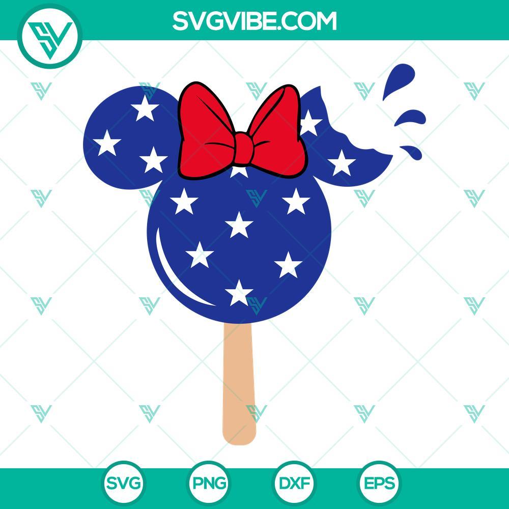 mickey and minnie us flag ice cream svg mouse 4th of july svg disney snacks svg independence day vacation svg png dxf eps 6 mockup