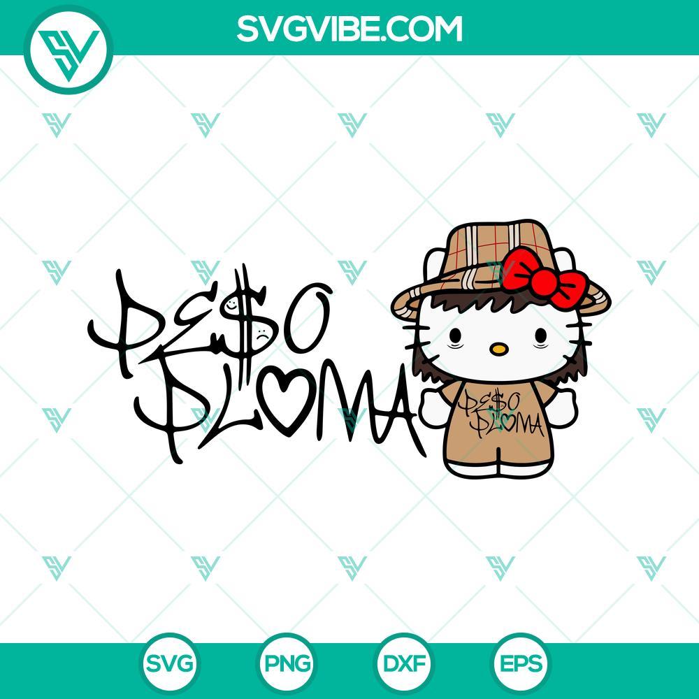 hello kitty peso pluma svg peso pluma logo svg png dxf eps 3 mockup