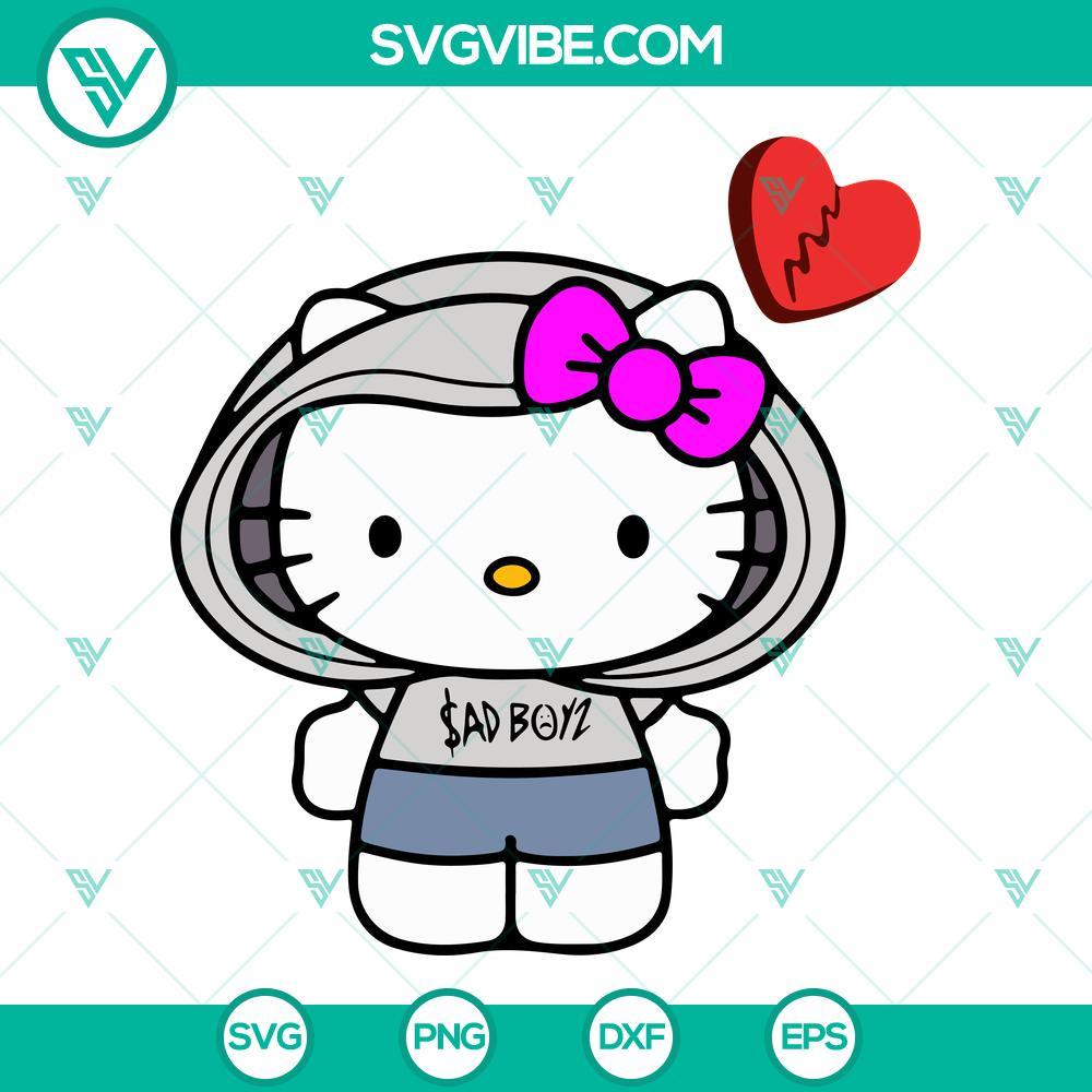 hello kitty junior h svg bundle junior h sad boyz svg png dxf eps 3 mockup