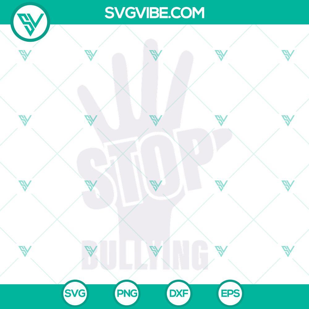 unity day svg stop bullying svg stop hand svg 8 mockup