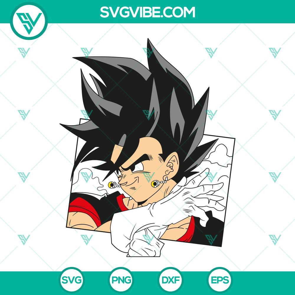 vegito svg dragon ball z svg png dxf eps cricut 3 mockup