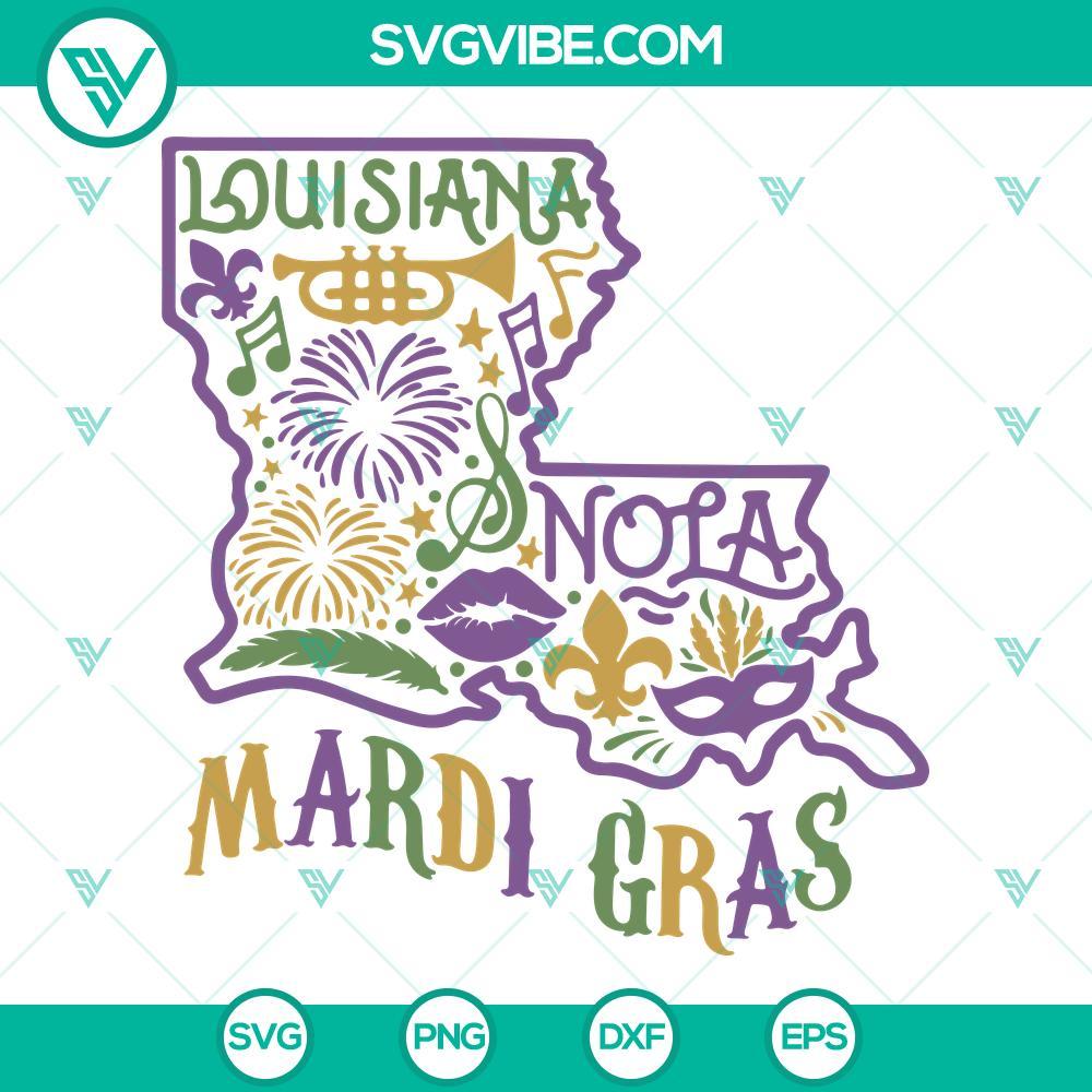 mardi gras louisiana map svg nola svg fleur de lis svg mardi gras svg png dxf eps files 10 mockup